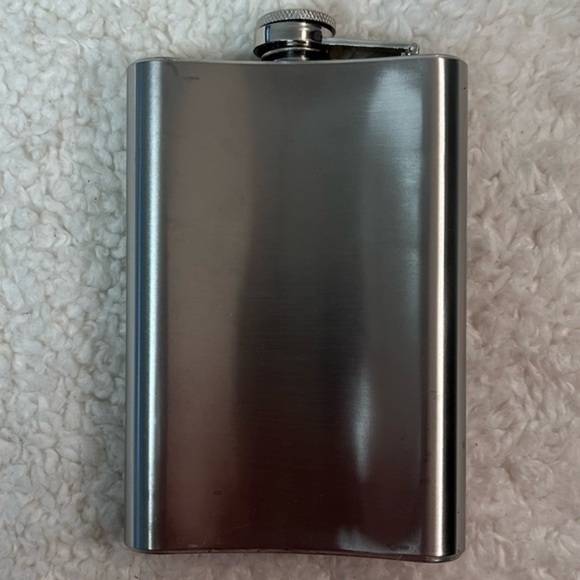 Trixie & Milo "Mustache Elixir" Stainless Steel Flask - Picture 4 of 5